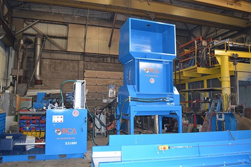 ES1000 & ES1000ST Series stationary industrial shredder for sale