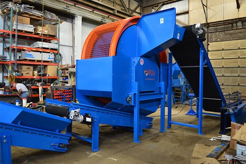 ES1000 & ES1000ST Series stationary industrial shredder for sale