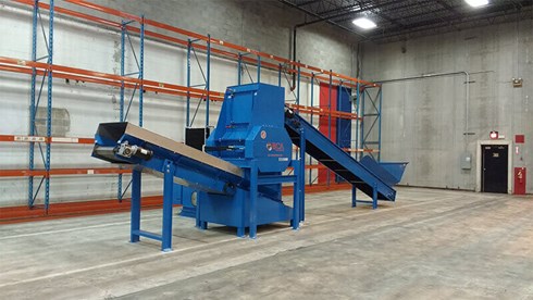 ES1000 & ES1000ST Series stationary industrial shredder for sale