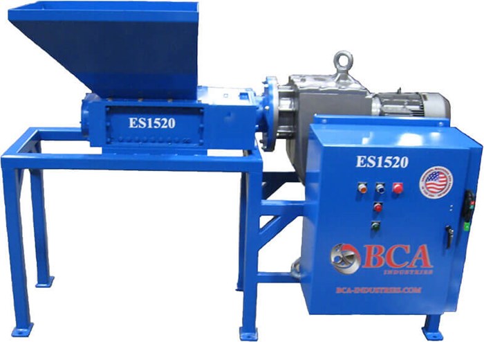 ES300 Series stationary industrial shredder for sale