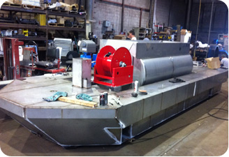 Fabrication of Internal Bulkheads Mid Assembly