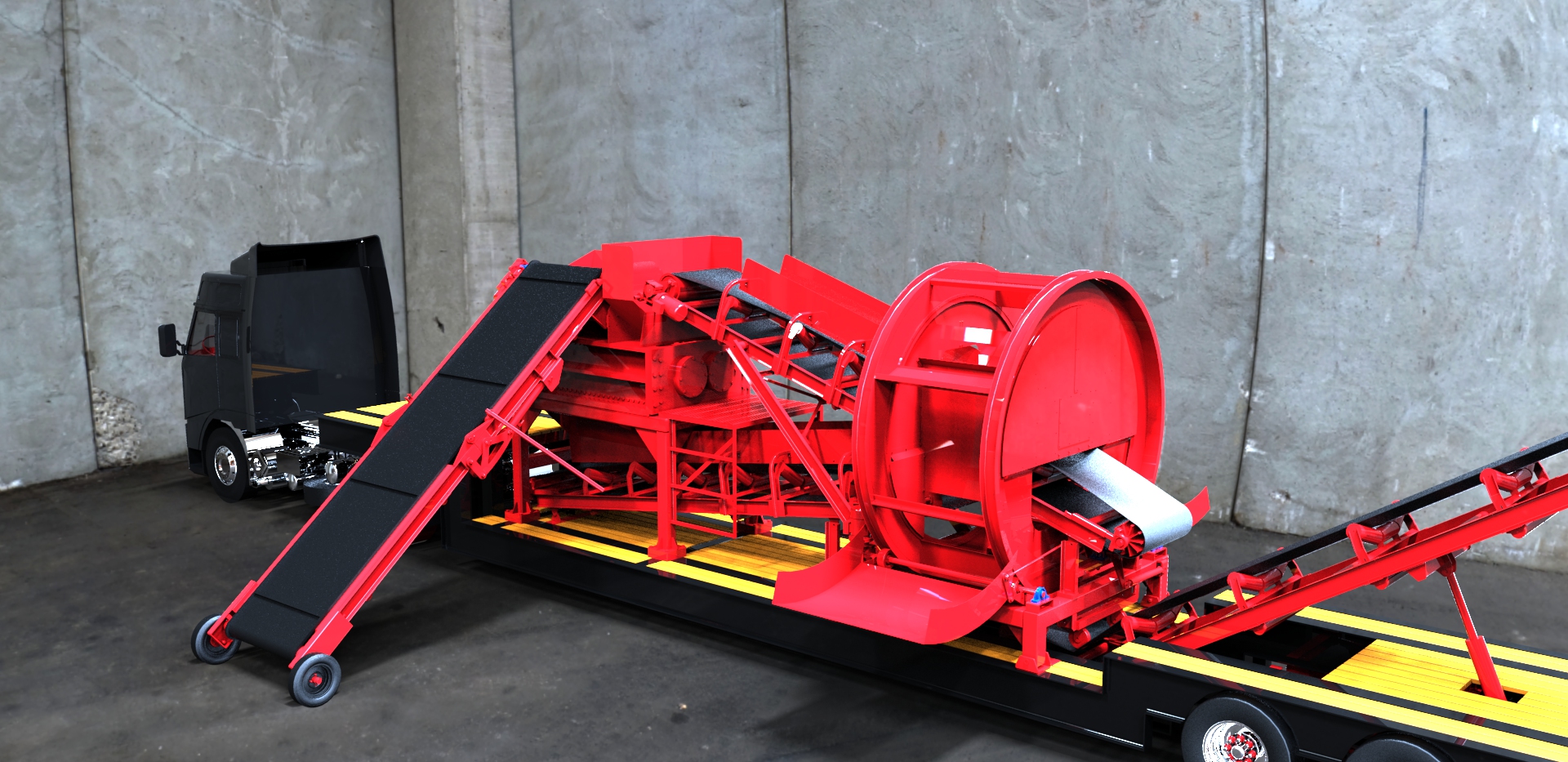 portable industrial shredder for sale at BCA