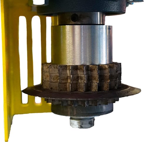 portable industrial tire shredder for sale at BCA