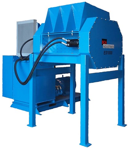 ES1000 & ES1000ST Series stationary industrial shredder for sale